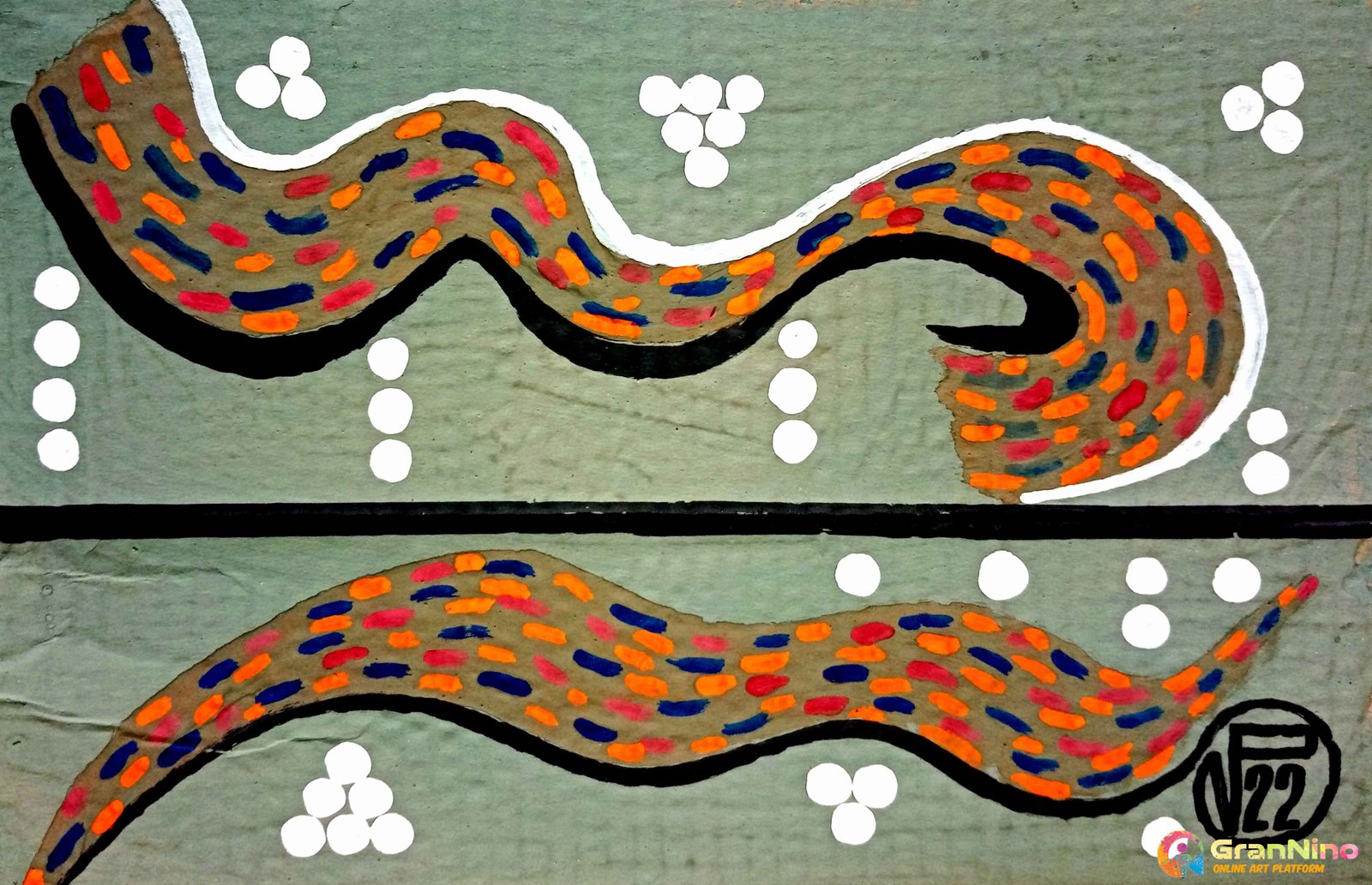Viktors Abstract Art Series Metaphysical Form Mf025
