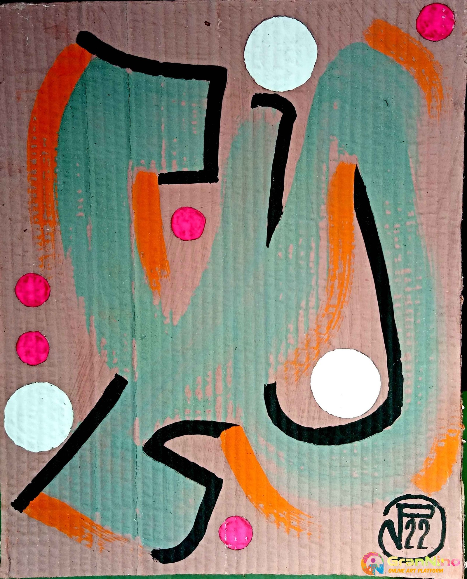 Viktors Abstract Art Series Metaphysical Form Mf032