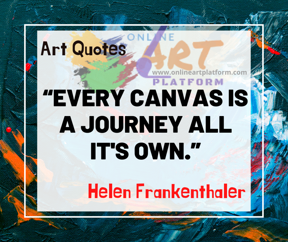 Every Canvas Is A Journey All Its Own